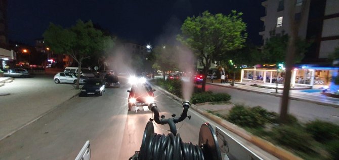 Elazığ’da İlaçlama Çalışmaları Sürüyor