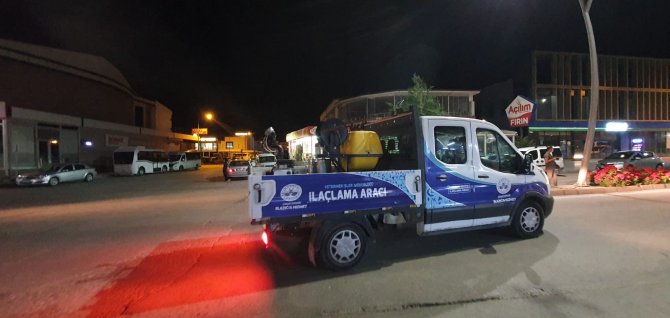 Elazığ’da İlaçlama Çalışmaları Sürüyor