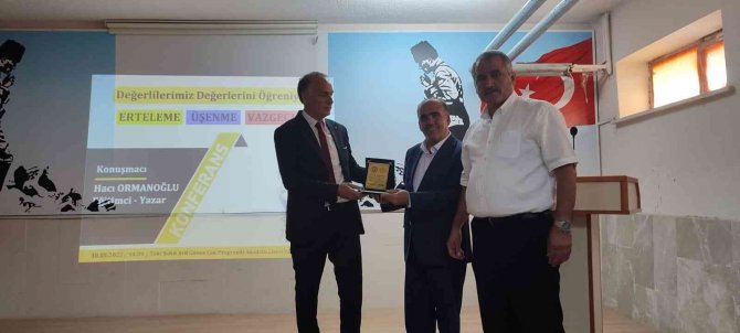 Elazığ’da Erteleme, Üşenme, Vazgeçme Konulu Konferans Verildi
