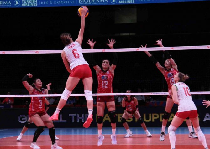 Fıvb Milletler Ligi: Tayland: 3 - Bulgaristan: 0