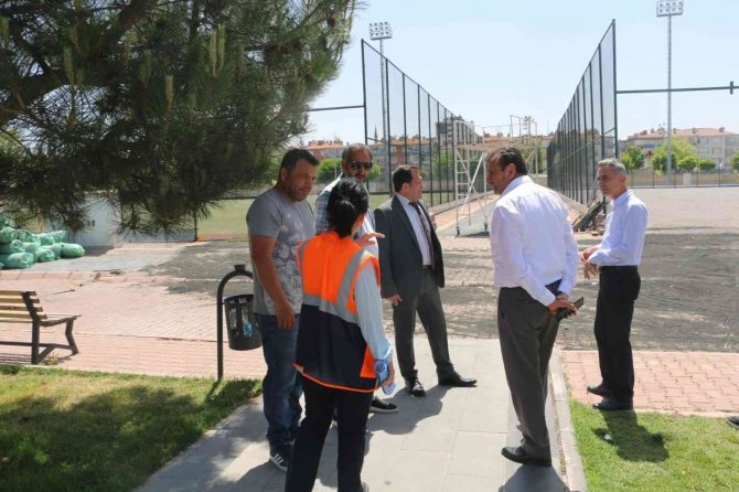 Argıncık Amatör Spor Tesisleri Yenileniyor
