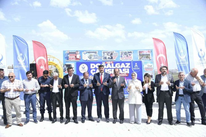 Kahramankazan’da Köylere Doğalgaz Seferberliği Sürüyor