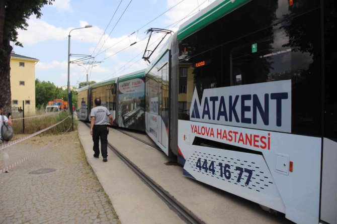İ̇ki Tramvay Böyle Çarpıştı