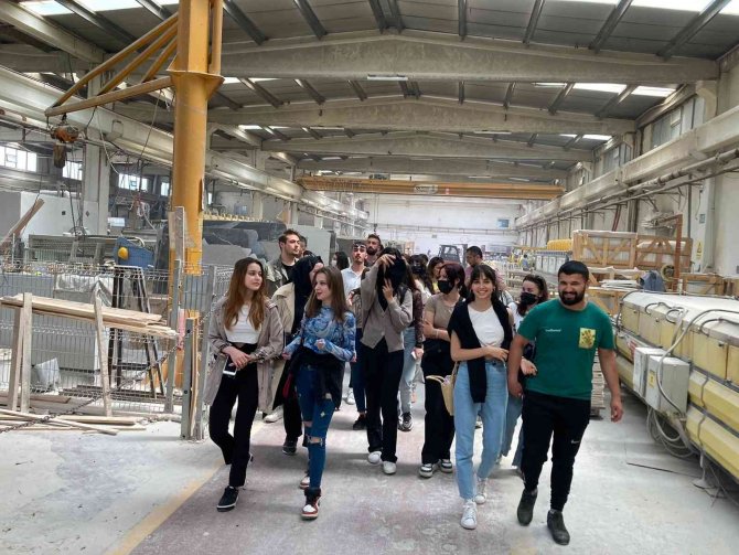 Kütahya Güzel Sanatlar Myo’dan Hürok Mermer’e Teknik Gezi