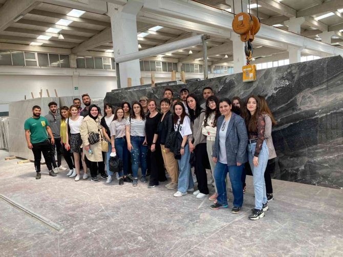 Kütahya Güzel Sanatlar Myo’dan Hürok Mermer’e Teknik Gezi
