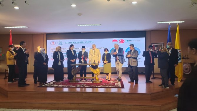 Omü İle Politeknik Negeri Jakarta Üniversitesi Arasında İş Birliği