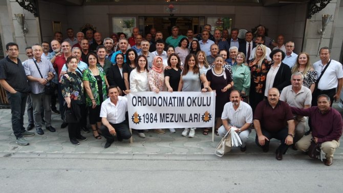 Ordudonatım Okulu 1984 Mezunları Eskişehir’e Hayran Kaldı