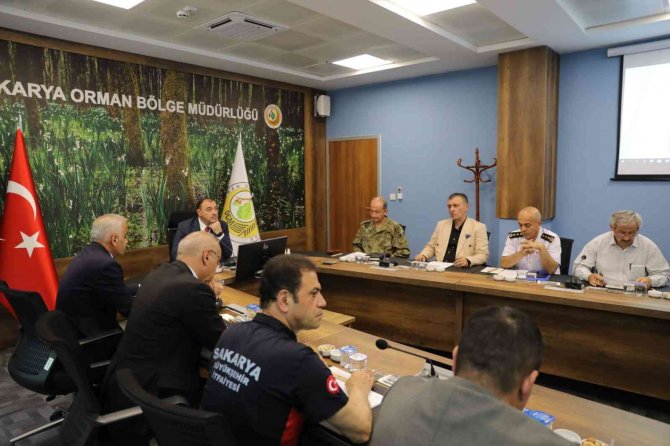 Orman Yangınları İle Mücadele Komisyonu Toplandı, Kontrollü Ateş Ve Anız Yakılması Yasaklandı