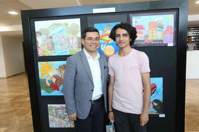 Kepez Belediyesi’nin 23 Nisan Resim Yarışması’nın Ödülleri Sahiplerini Buldu