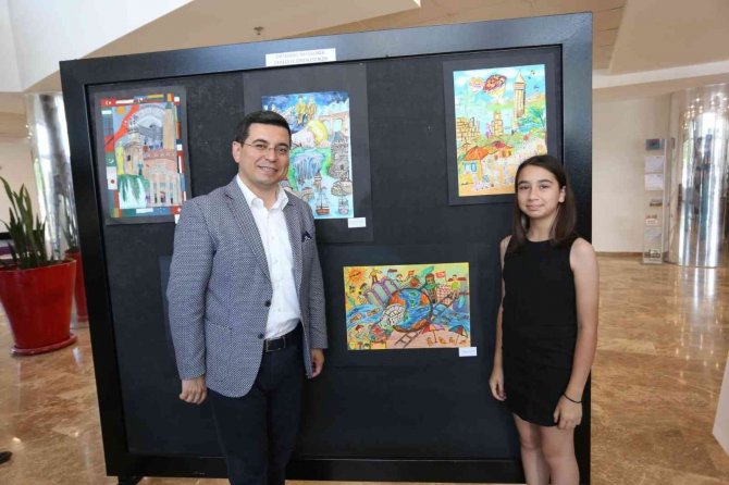 Kepez Belediyesi’nin 23 Nisan Resim Yarışması’nın Ödülleri Sahiplerini Buldu