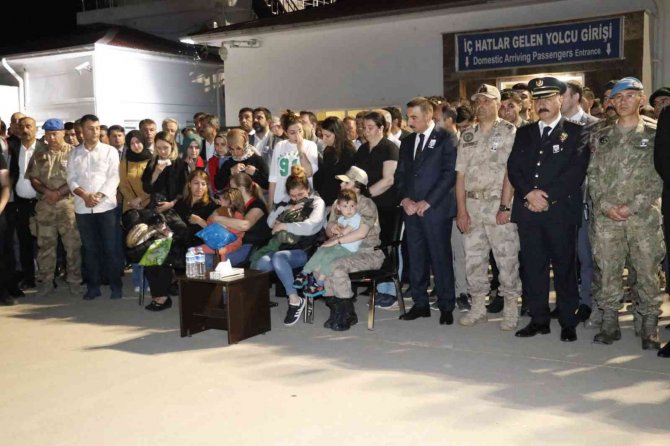 Siirt’te Şehit Asker İçin Tören Düzenlendi