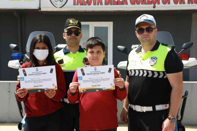 Yalova’da Çocuklara Trafik Eğitimi