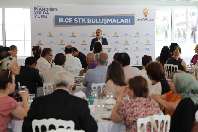 Ak Parti İ̇zmir, Sivil Toplum Kuruluşu Buluşmalarını Karşıyaka’dan Başlattı