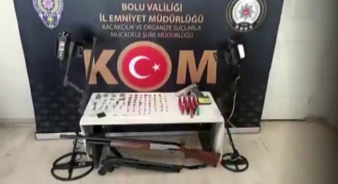 Bolu’da Tarihi Eser Operasyonu: 2 Gözaltı