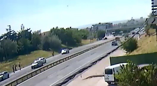 Büyükçekmece’deki Feci Kaza Kamerada