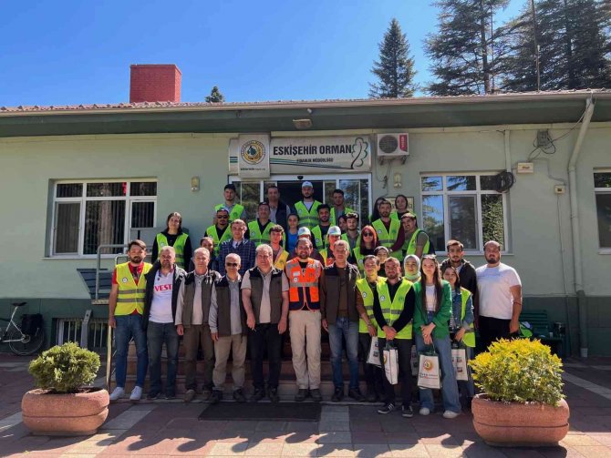 Çakü Orman Fakültesi Öğrencileri Eskişehir’de Uygulamali Eğitim Gerçekleştirdi