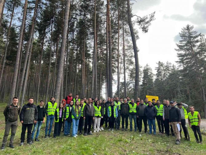 Çakü Orman Fakültesi Öğrencileri Eskişehir’de Uygulamali Eğitim Gerçekleştirdi