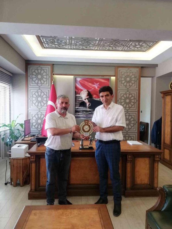 Çayemder Başkanı Ünlü, Kaymakam Coşkun’la Görüştü