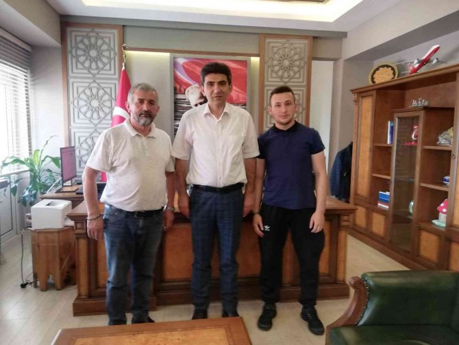 Çayemder Başkanı Ünlü, Kaymakam Coşkun’la Görüştü