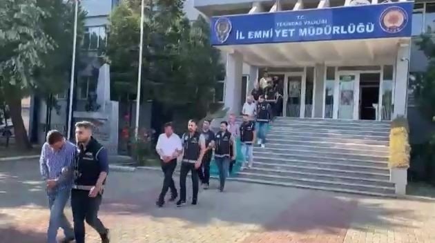 Tekirdağ Ve Edirne’de Suç Çetesine Eş Zamanlı Operasyon: 8 Gözaltı