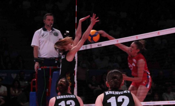 Fıvb Milletler Ligi: Belçika: 1 - Sırbistan: 3