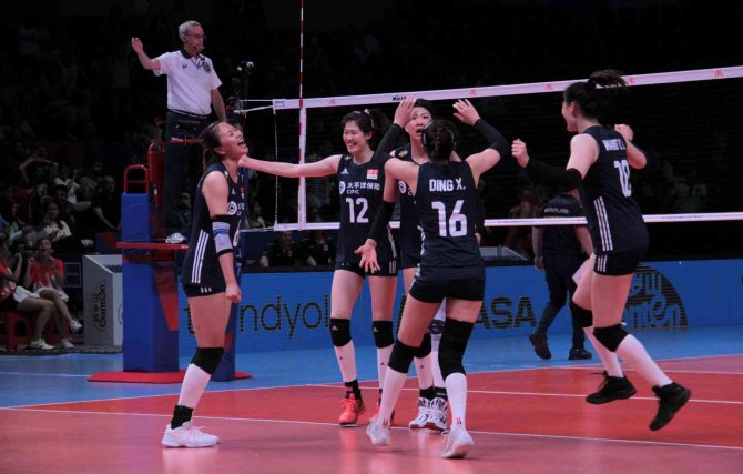 Fıvb Milletler Ligi: Çin: 3 - Hollanda: 1