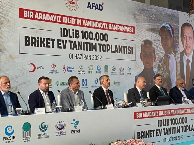 İ̇çişleri Bakanı Soylu: “100 Bin Briket Ev Hedefine Adım Atıyoruz”