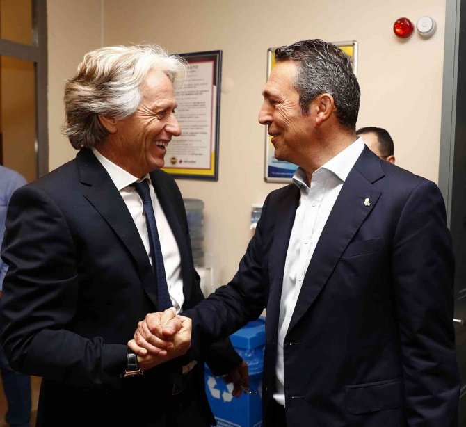 Jorge Jesus, Ali Koç İle Şükrü Saracoğlu’nu Gezdi