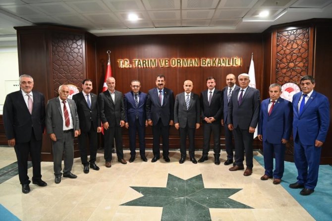 Bakan Kirişci, Tüdki̇yeb Heyetini Kabul Etti