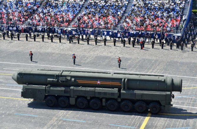 Rus Ordusundan Nükleer Tatbikat