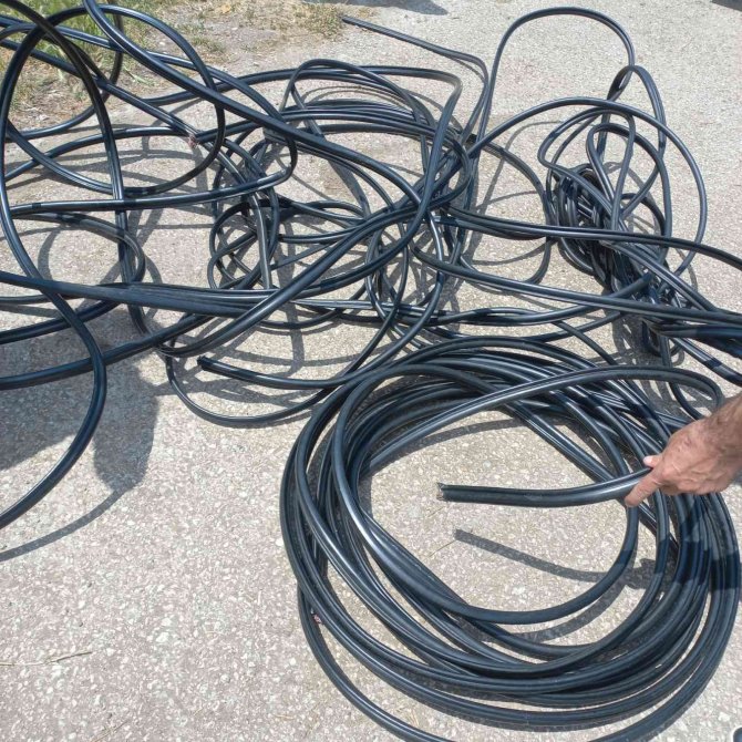 Enerji Kablolarını Çalan Şüpheli Jandarma Ekiplerince Yakalandı
