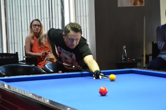 Ünlü İsimler, Maltepe’deki Bilardo Turnuvasında Kozlarını Paylaştı