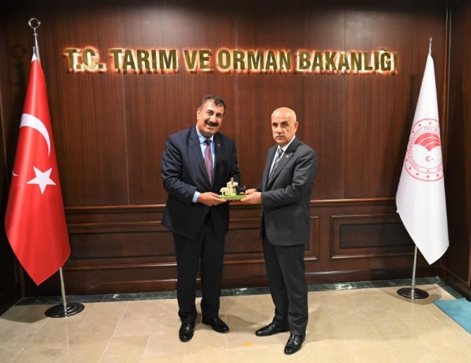 Bakan Kirişci, Tüdki̇yeb Heyetini Kabul Etti