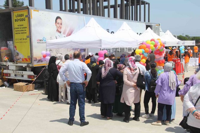 Lösev İ̇yilikler Tırı Samsun’da