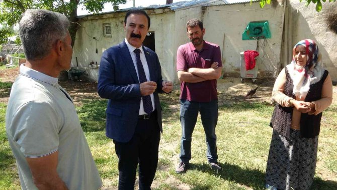 Vantb Başkanı Süer İle Çiftçilerin Yüzü Gülüyor