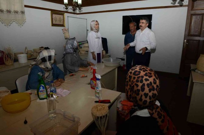 Başkan Yılmaz’dan El Sanatlarına Destek