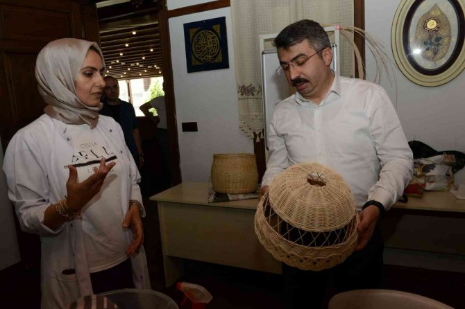 Başkan Yılmaz’dan El Sanatlarına Destek