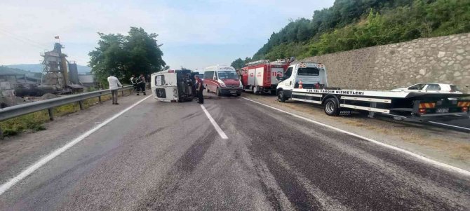 Zonguldak’ta Trafik Kazası: 1 Yaralı