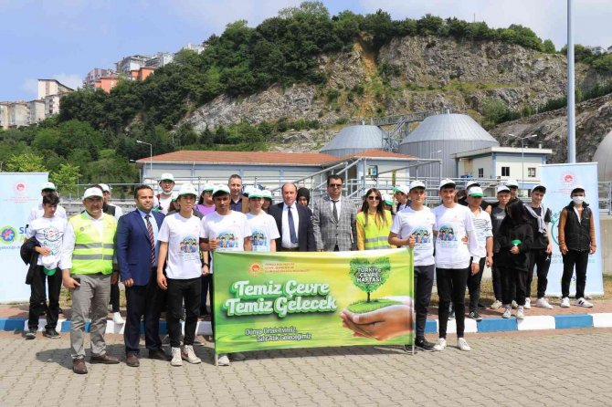 Öğrenciler Biyolojik Arıtma Tesisini Gezdi