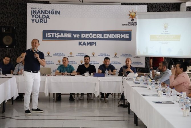 Ak Parti İ̇zmir İ̇stişare Ve Değerlendirme Kampında Yeni Projeler