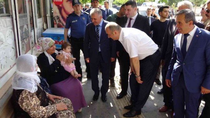 Batman Valisi Ekrem Canalp, Gercüş İlçesinde İncelemelerde Bulundu