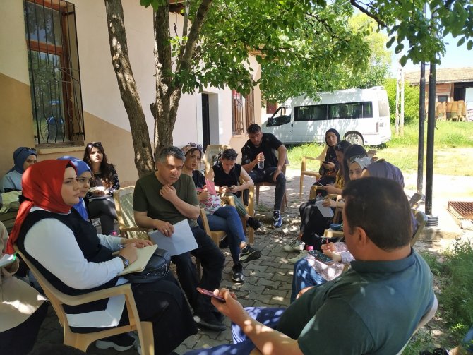 Çakü Öğrencilerinin Köyde Sosyal Yapı İncelemesi