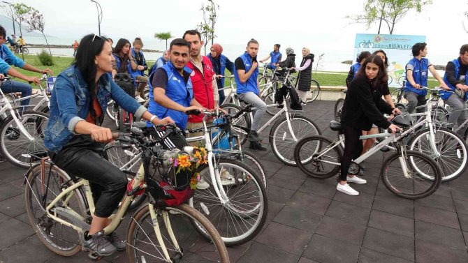 Ordu’da Dünya Bisiklet Günü Dolayısıyla Etkinlik Düzenlendi