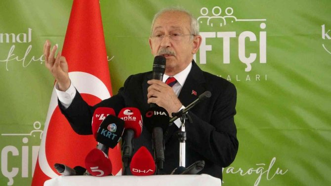 Genel Başkanı Kemal Kılıçdaroğlu: "Milletin İktidarında Kim Alın Teri Döküyorsa Hakkını, Hukukunu, Adaletini Teslim Edeceğiz"