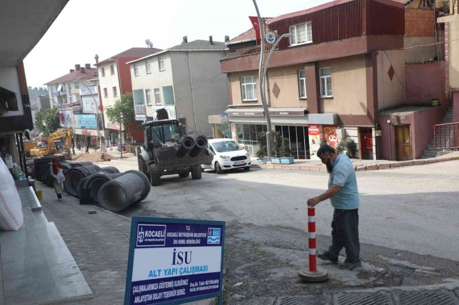 Dilovası’nın En Büyük Caddesine Neşter