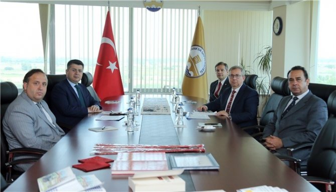 Rektör Tabakoğlu, Edirne’nin Yeni Valisi Kırbıyık’ı Ağırladı