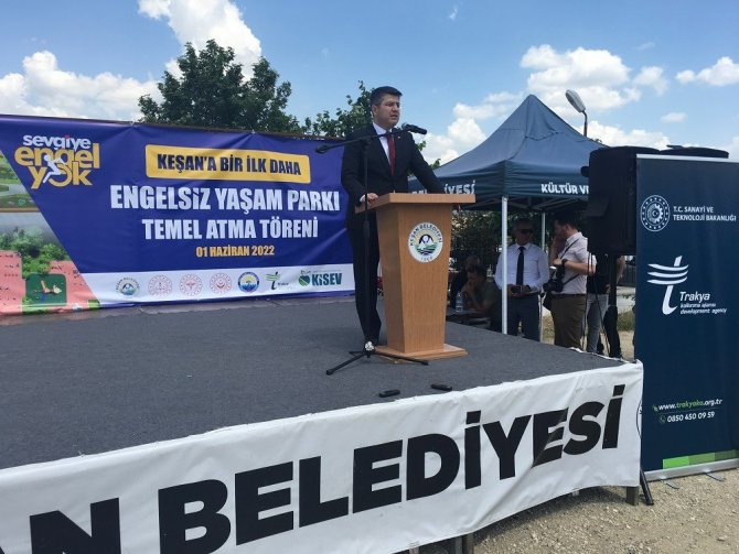 Keşan Engelsiz Yaşam Merkezi’nin Temeli Atıldı