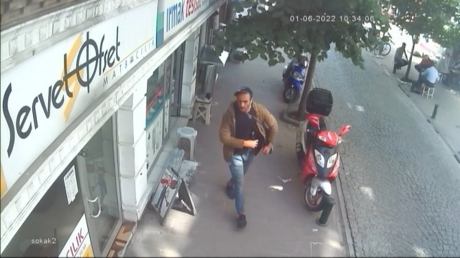 Tesisatçıdaki Hırsızlık Güvenlik Kameralarına Böyle Yakalandı