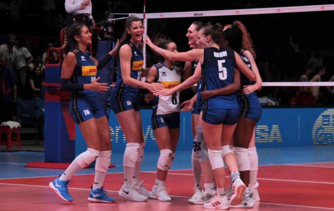 Fıvb Milletler Ligi: Belçika: 1 - İ̇talya: 3