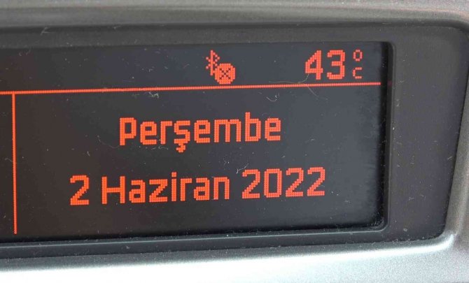 43 Dereceye Ulaşan Sıcaklık Tarım İşçilerini Bunalttı, Vatandaşlar Dışarı Çıkmadı